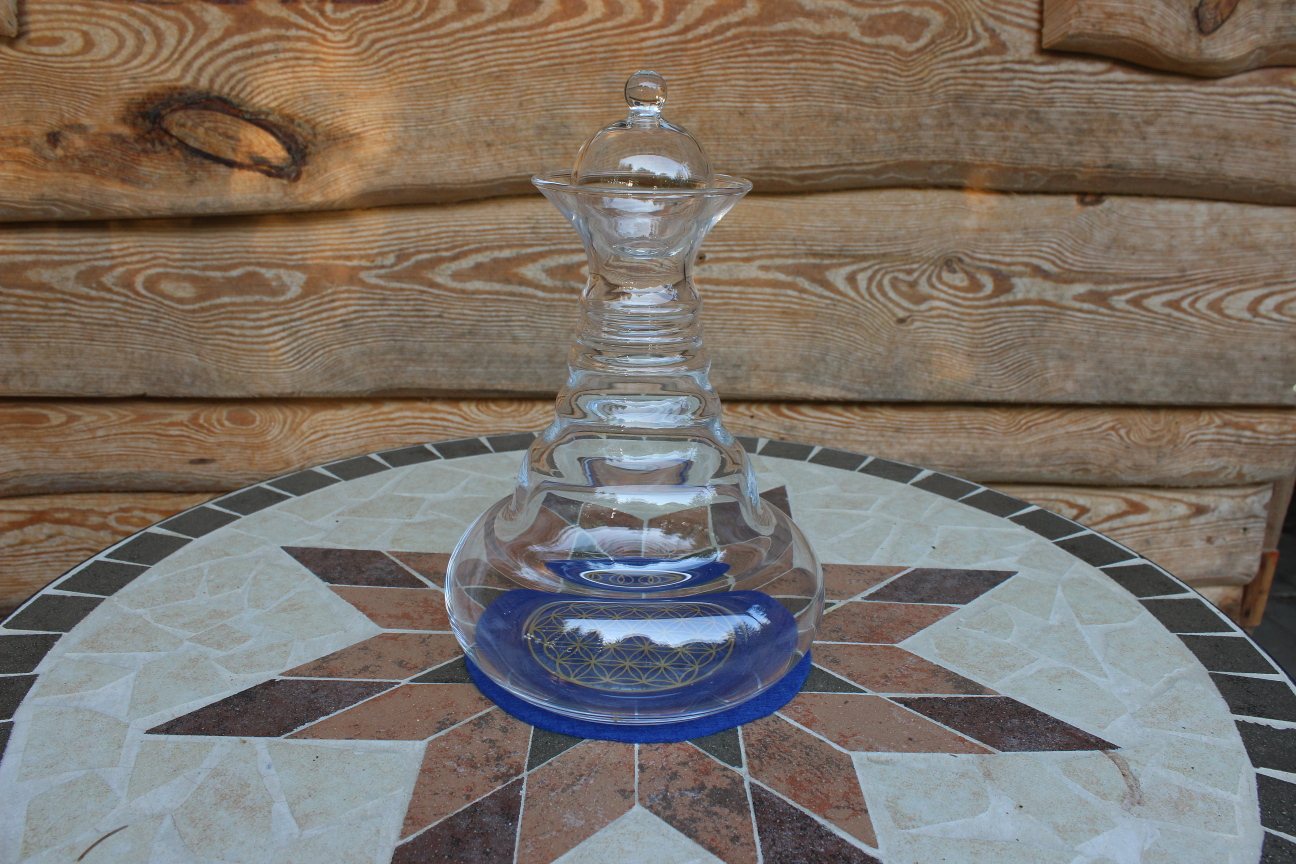 Wasserbelebung mit der Karaffe Alladin