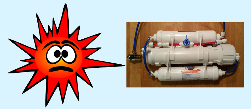 Viren und Bakterien im Wasserfilter